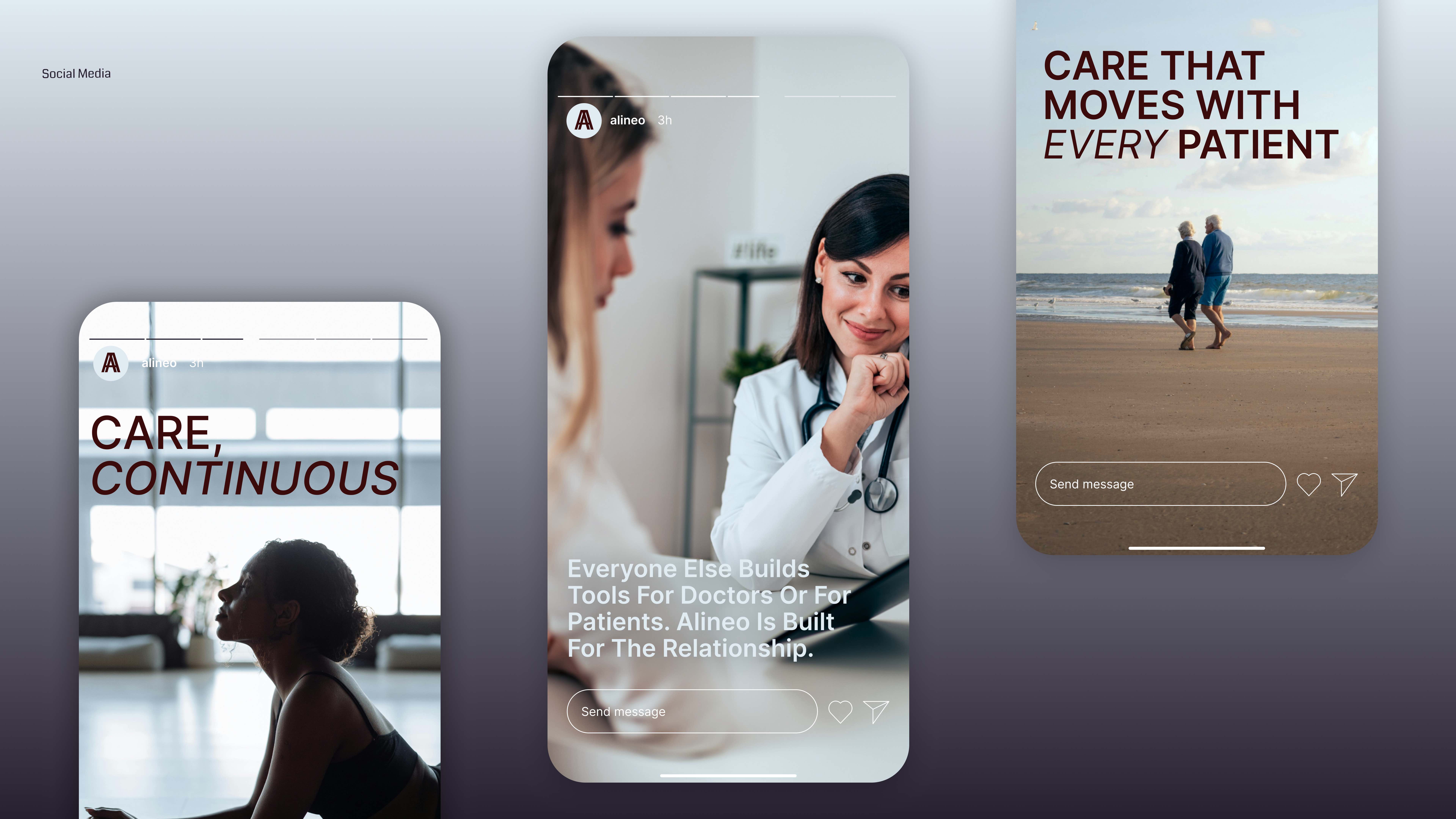 Alineo social media story templates