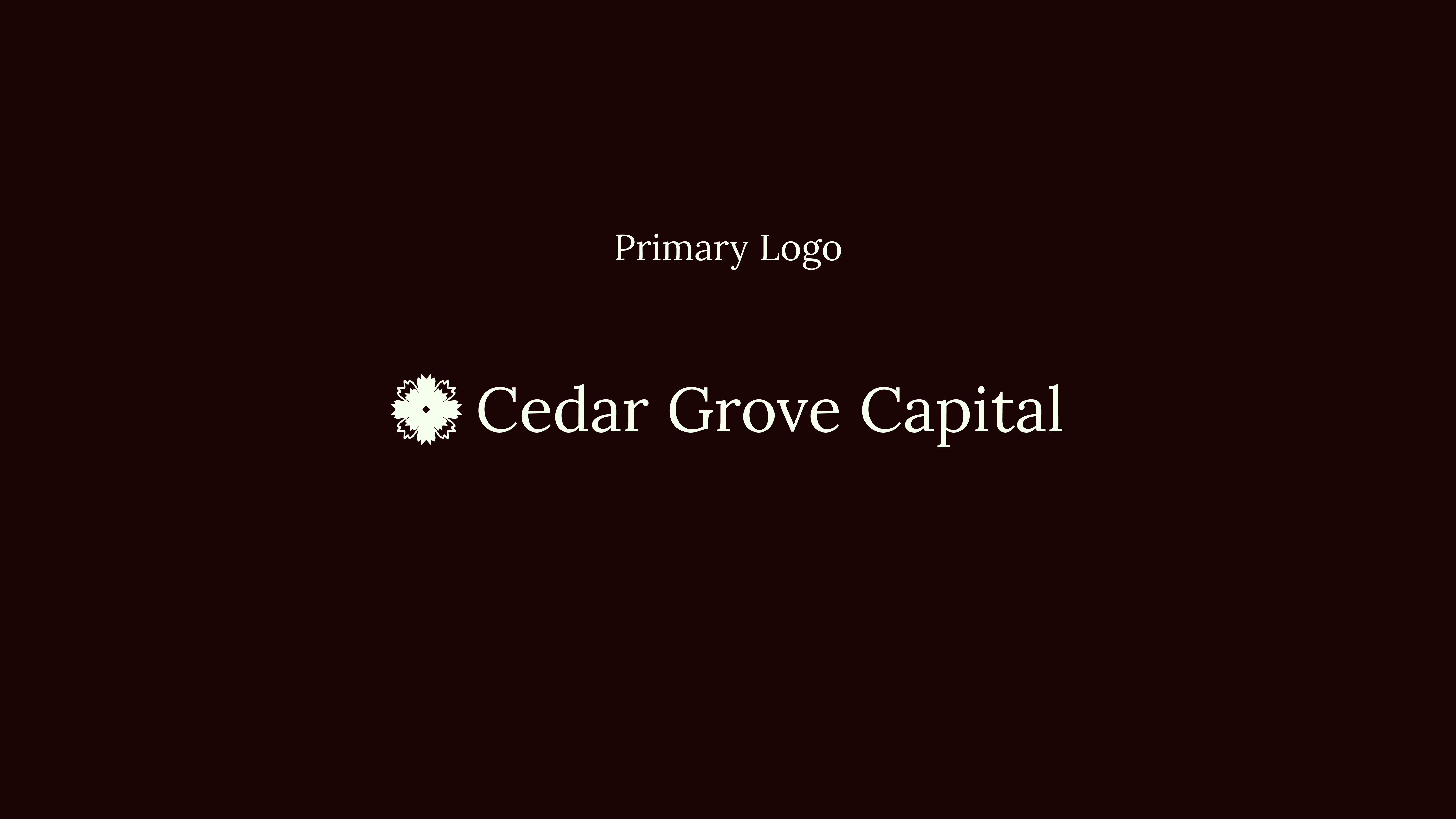 Cedar Grove Capital primary logo