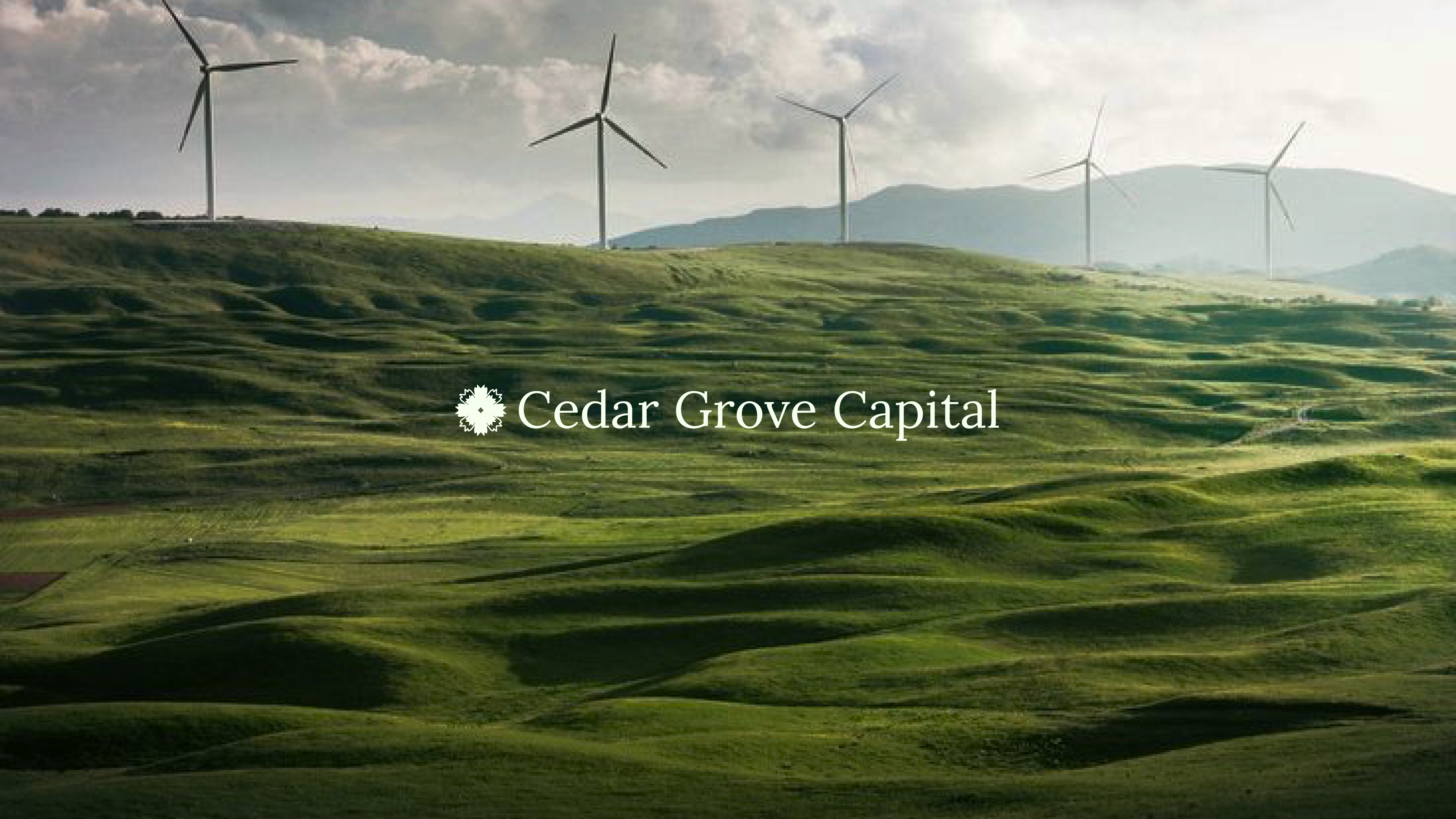 Cedar Grove Capital — Brand Identity, Art Direction, Digital by Ujjaini Gurram