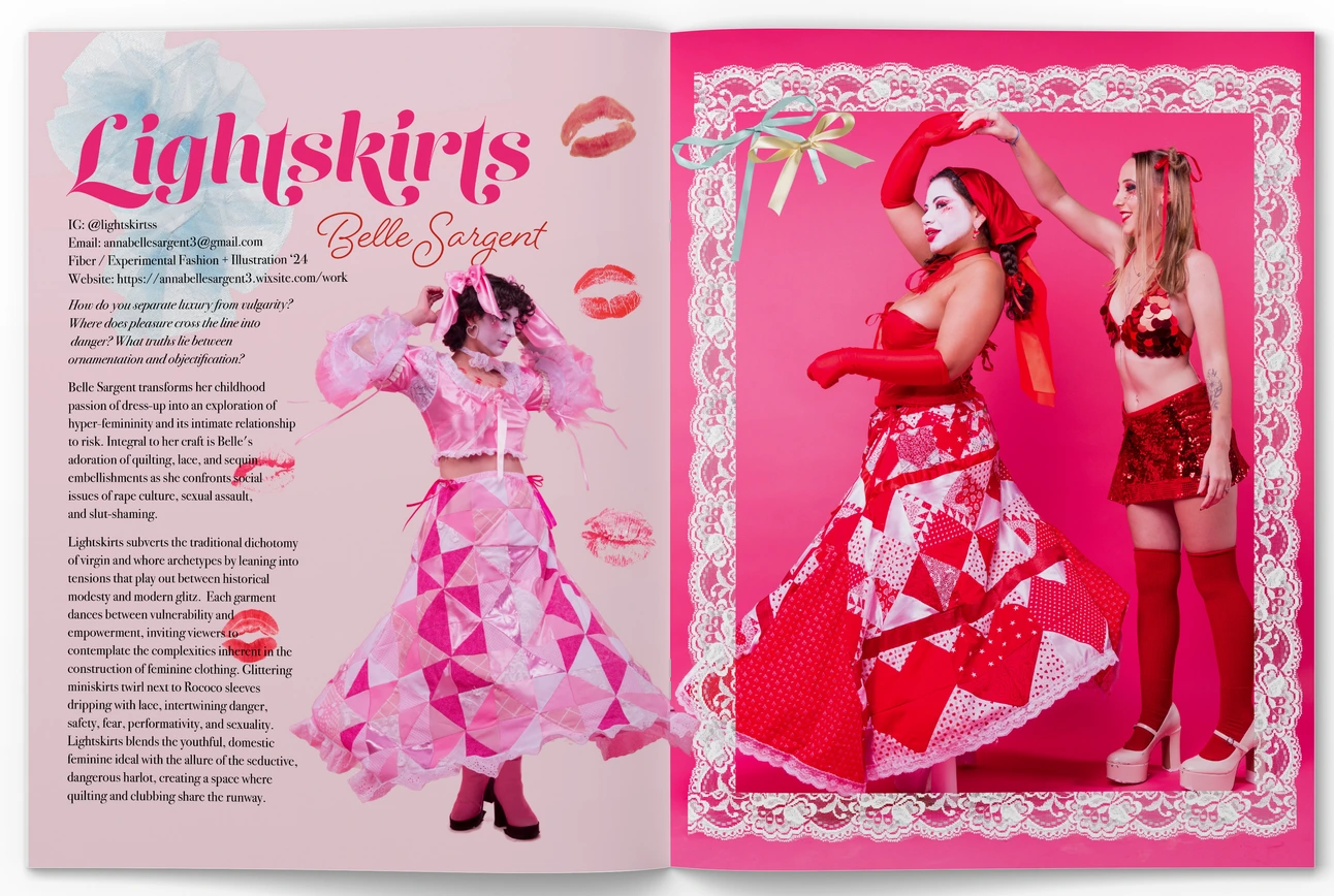 Lightskirts by Belle Sargent — title spread