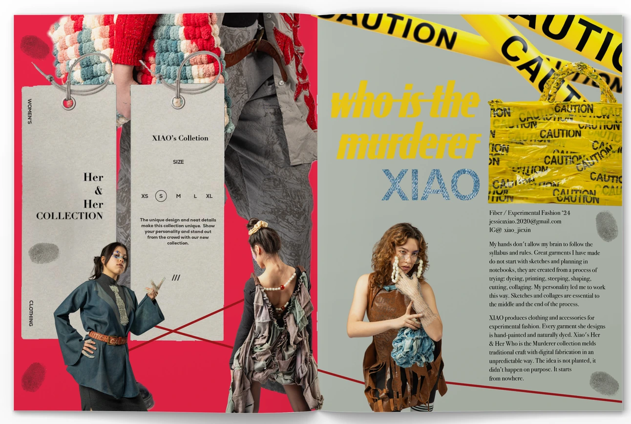 XIAO's 'Her & Her' collection spread
